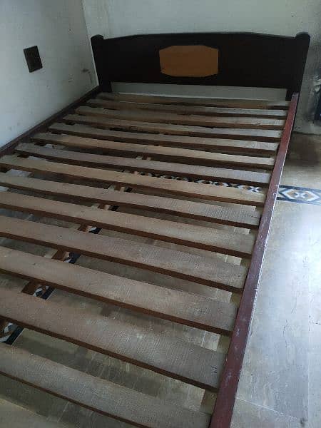 Single Bed for Sale Pure Taali Wood Lakkar 3