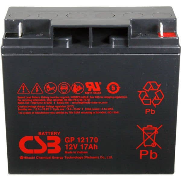 5 Ahmp 7ah 9ah 12ah 17ah Use And New Dry Battery Available 4