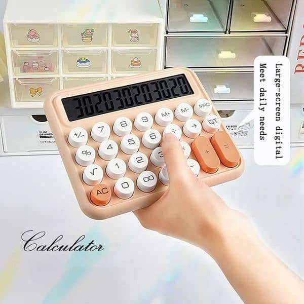 Calculator With 12 Digits Large Display 4