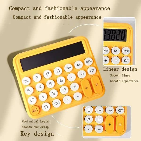 Calculator With 12 Digits Large Display 6
