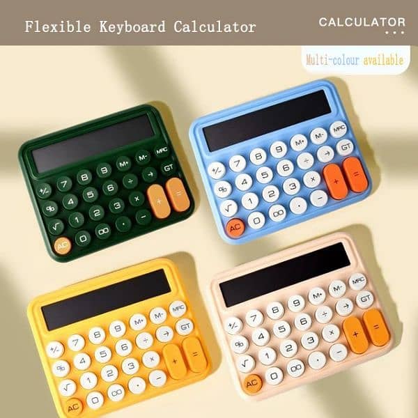 Calculator With 12 Digits Large Display 7