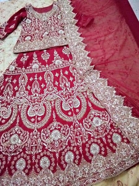 bridal Lehnga 2024 new article like new 2