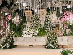 Wedding decor / catering / wedding house lighting