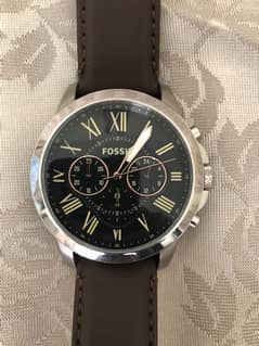 Only once used Fossil watch for sale 0