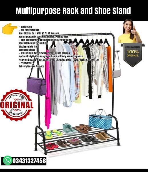 Cloth Hanging Stand Racks 2