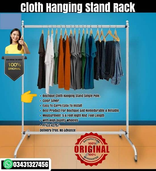 Cloth Hanging Stand Racks 6