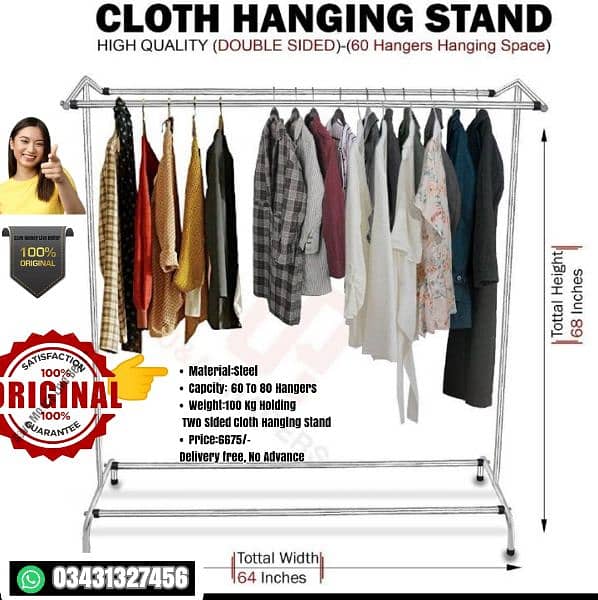 Cloth Hanging Stand Racks 8