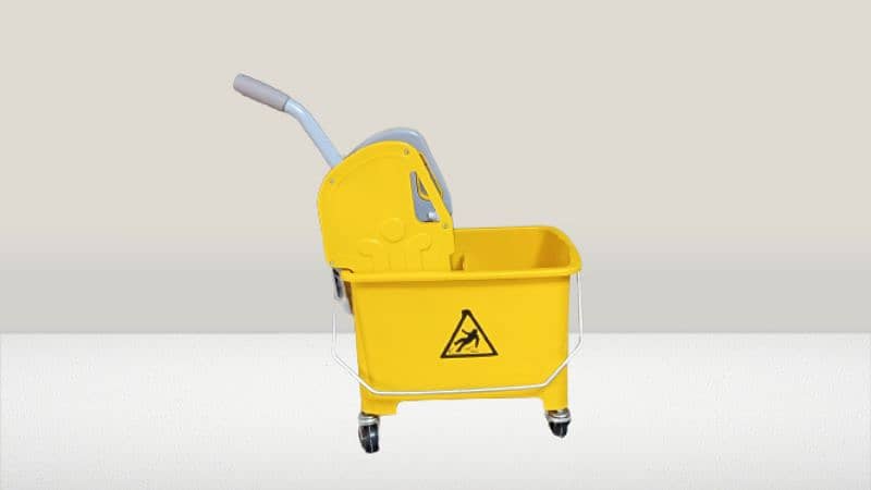 Mop trolley|Mop Bucket|Dustbin|Janitorial trolley 6