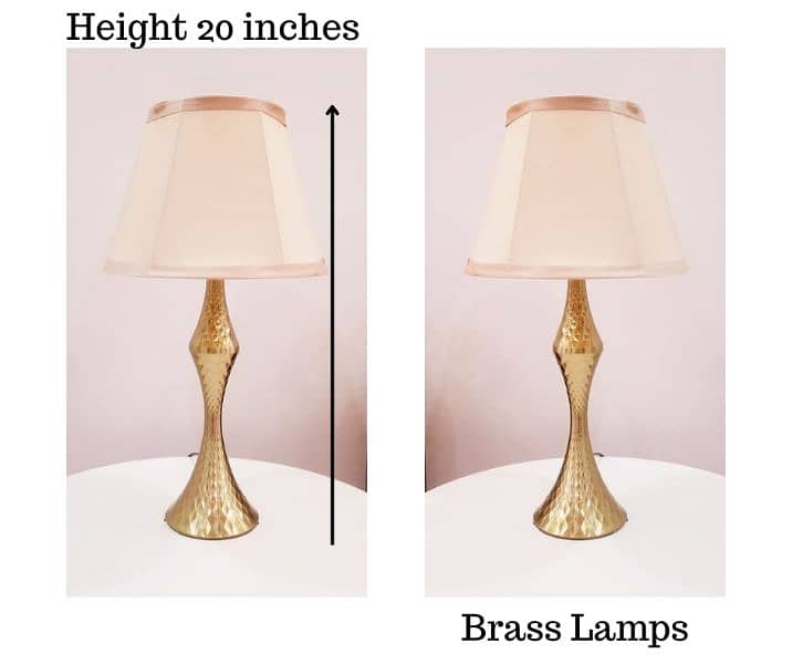 UK import  Brass table lamps (New) 0