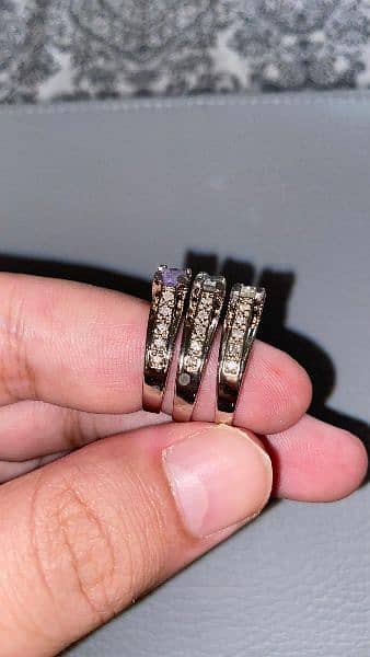 Ceylon Sapphire Diamonds Rings 2