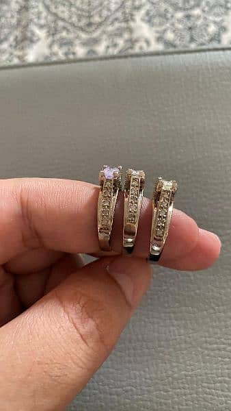 Ceylon Sapphire Diamonds Rings 3