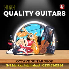 High Quality Guitars at Octave Guitar Shop