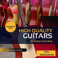High Quality Guitars at Octave Music Shop | delivery available