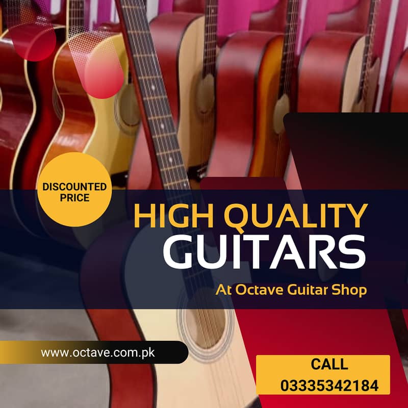 High Quality Guitars at Octave Music Shop | delivery available 0