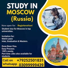 ( Moscow) Russian study Visa on Done Base 100% secure 0