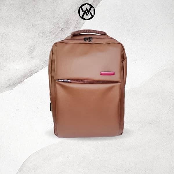 Leather Backpack | leather school bag | bag for university and College 1
