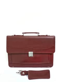 Imported Leather office bag  | Laptop side bag | Hand bag