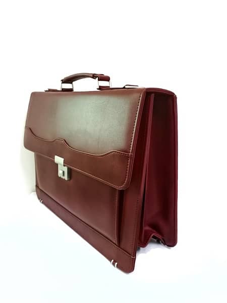 Imported PU Leather office bag  | Laptop bag | Handbag | Briefcase Bag 4