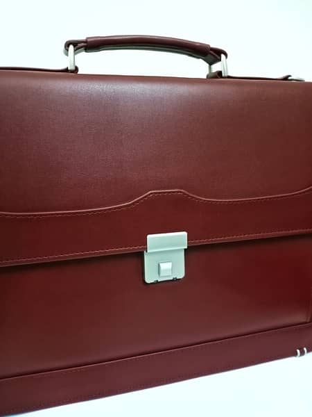 Imported PU Leather office bag  | Laptop bag | Handbag | Briefcase Bag 1