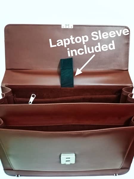 Imported PU Leather office bag  | Laptop bag | Handbag | Briefcase Bag 5