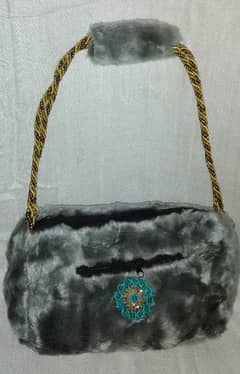 fur bag