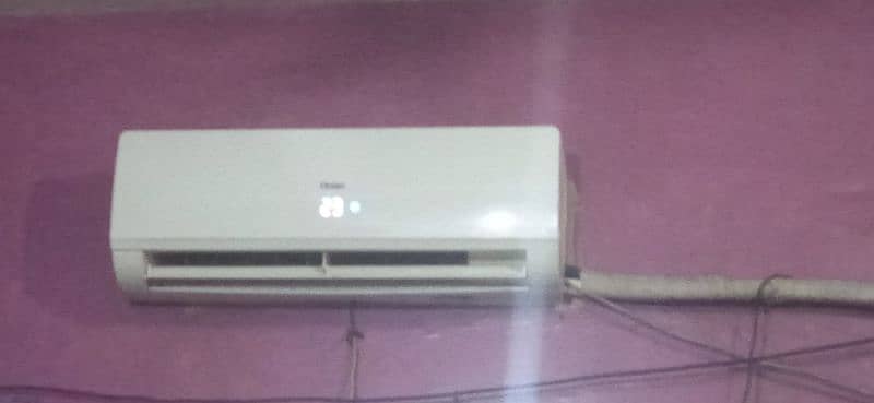 Haier AC only 10 month used one ton sada 0