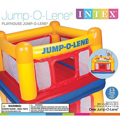 Intex Inflatable trampoline Jump-O-Lene Playhouse For Kids 03020062817 1