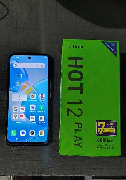 Infnix hot play 12 dual 4g sim 0