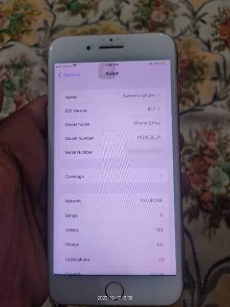 iphone 8 plus 64 gb pta approved 3