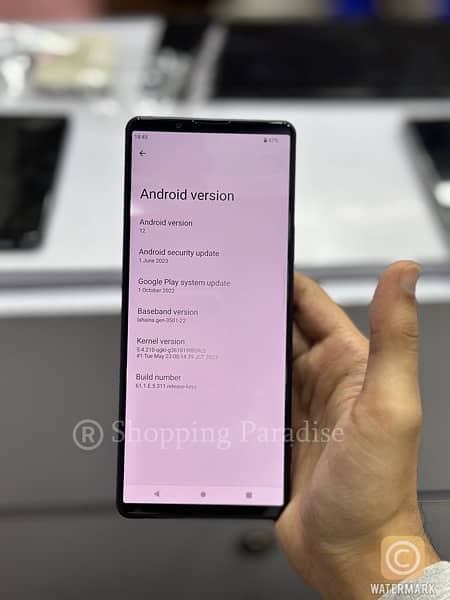 SONY XPERIA 1 Mark 3 OFFICIAL APPROVE 888 5g Processor 9