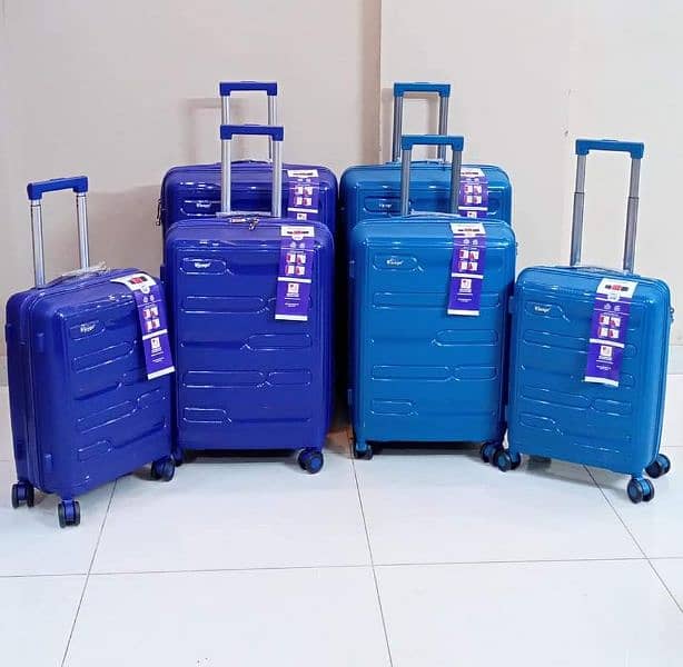 Luggage - Suitcase - Pack to 3 - Fiber suitcase - Travel bags -Attachi 5