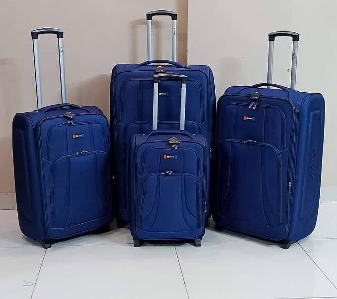 Luggage - Suitcase - Pack to 3 - Fiber suitcase - Travel bags -Attachi 7