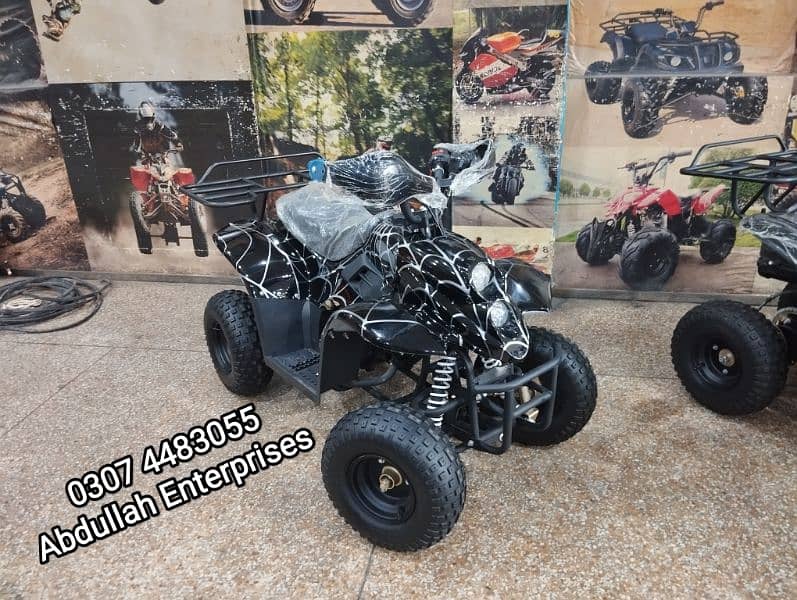 110cc ATV quad bike 5 to 12 year size for sale delivery all Pak 2