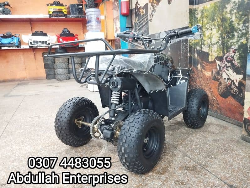 110cc ATV quad bike 5 to 12 year size for sale delivery all Pak 3