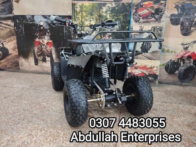 110cc ATV quad bike 5 to 12 year size for sale delivery all Pak 4