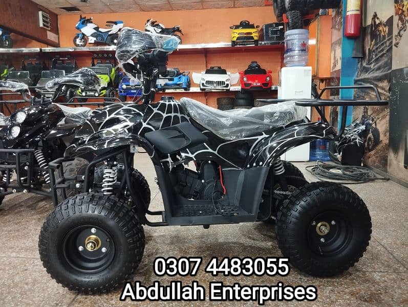 110cc ATV quad bike 5 to 12 year size for sale delivery all Pak 6