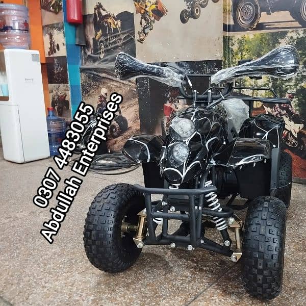 110cc ATV quad bike 5 to 12 year size for sale delivery all Pak 7