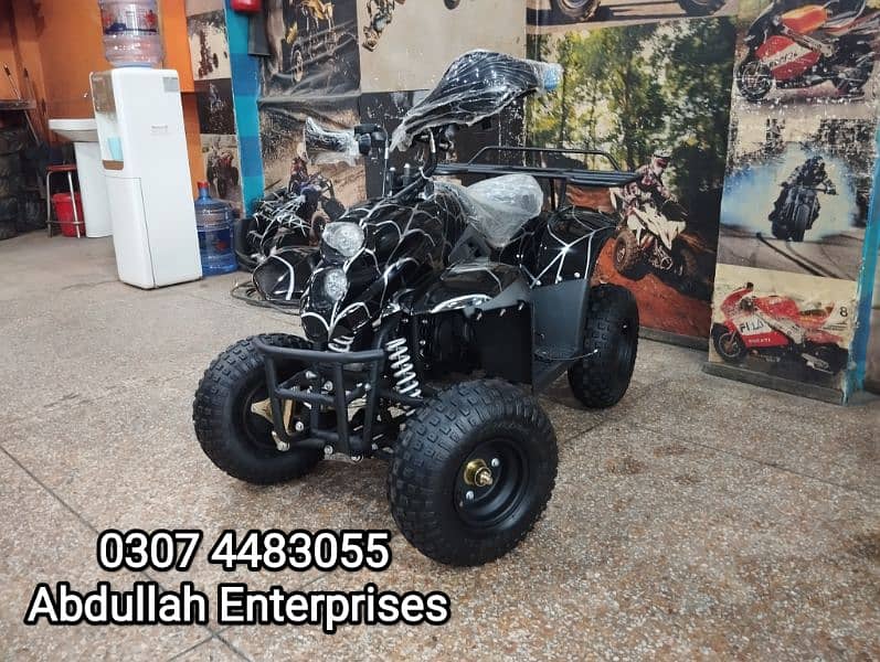 110cc ATV quad bike 5 to 12 year size for sale delivery all Pak 8