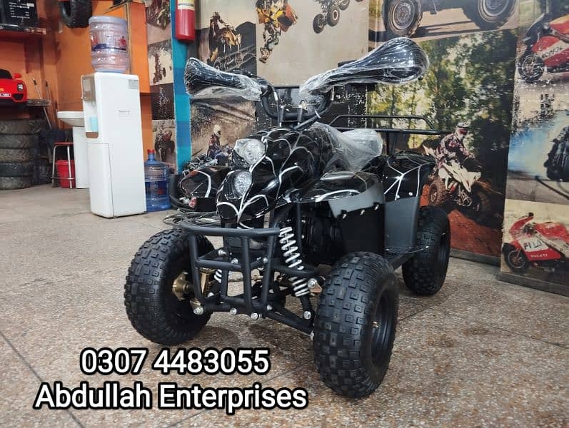 110cc ATV quad bike 5 to 12 year size for sale delivery all Pak 10