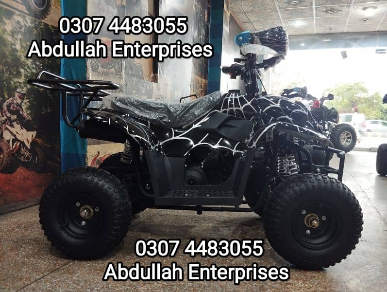 110cc ATV quad bike 5 to 12 year size for sale delivery all Pak 1
