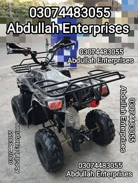 New tyre and parts Quad Jeep atv for sale delivery all Pak 5