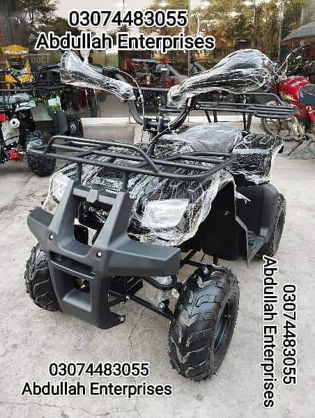 New tyre and parts Quad Jeep atv for sale delivery all Pak 7