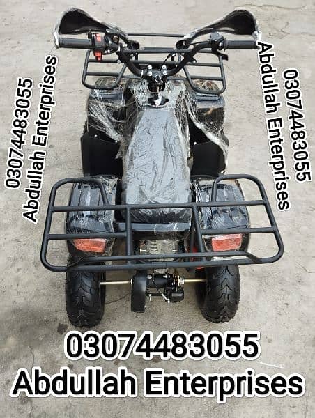 New tyre and parts Quad Jeep atv for sale delivery all Pak 10