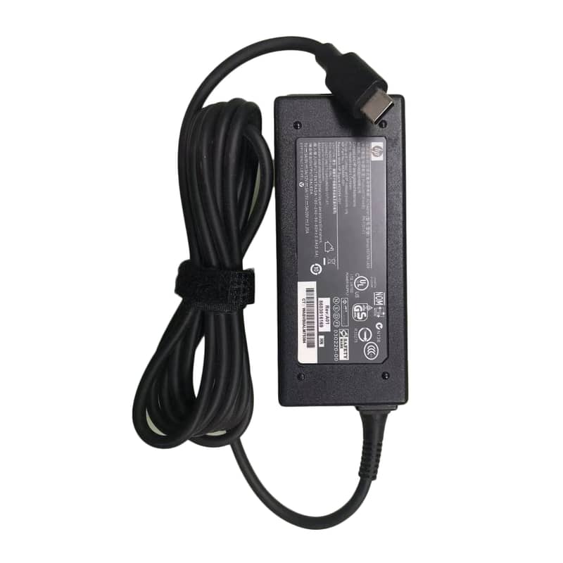 HP 65W Type-C AC Adapter Laptop Charger USB Type C Delivery Available 0
