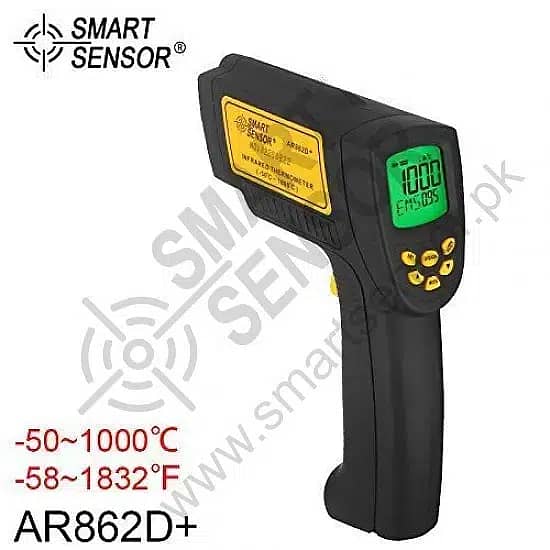 AR862D+ SMART SENSOR Infrared thermometer -50℃~1000℃ 0