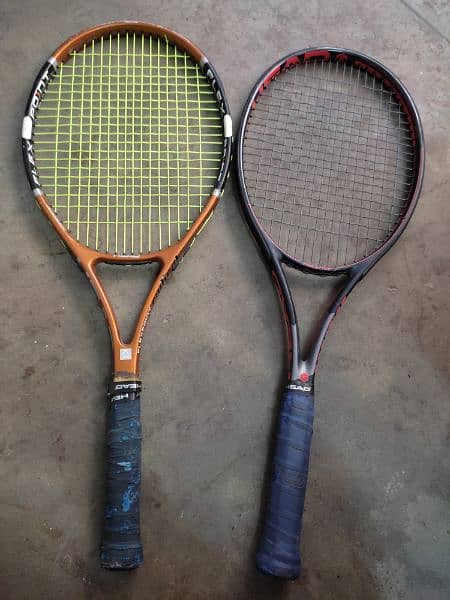 ORIGINAL HEAD TENNIS RACKETS LIKE NEW URGENT SALE- WHATSAP 03334239020 0