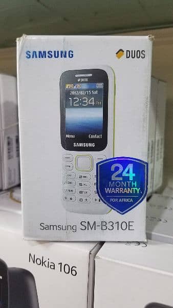 Samsung B310 Mobile Orignal Pta Aproved. dual sim memry card suported. 1