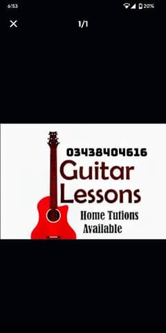 Guitar teacher Available 0