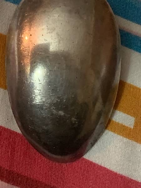 antique silver spone 13