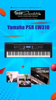 yamaha EW310 portable keyboard 76 keys box pack new